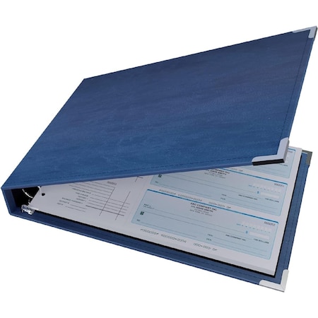 Davis Group 3up US Check Binder - Navy Blue 3UPAM-72
